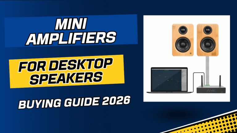 Mini Amplifiers for Desktop Speakers